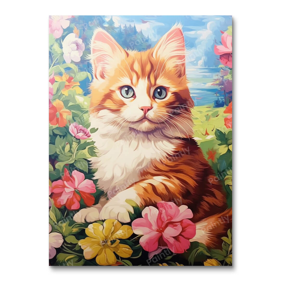 Curious Kitty (Diamond Painting)