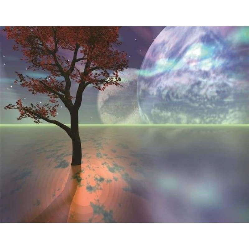 Dream Mosaic Landscape Tree Full Drill - 5D Diy Diamond