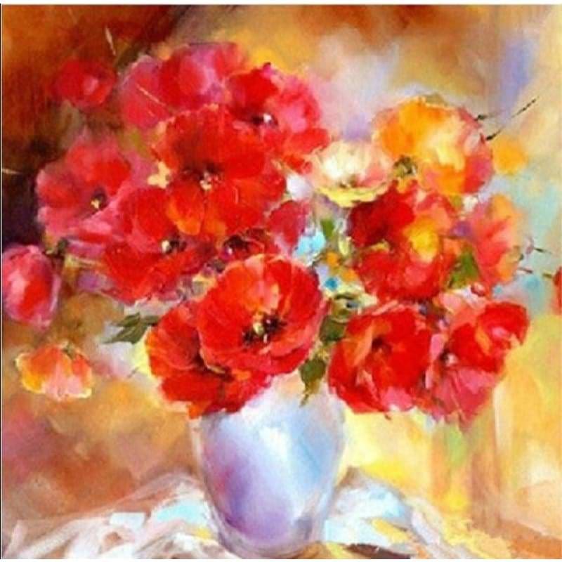 Full Drill - 5D DIY Diamond Painting Kits Beautiful Red