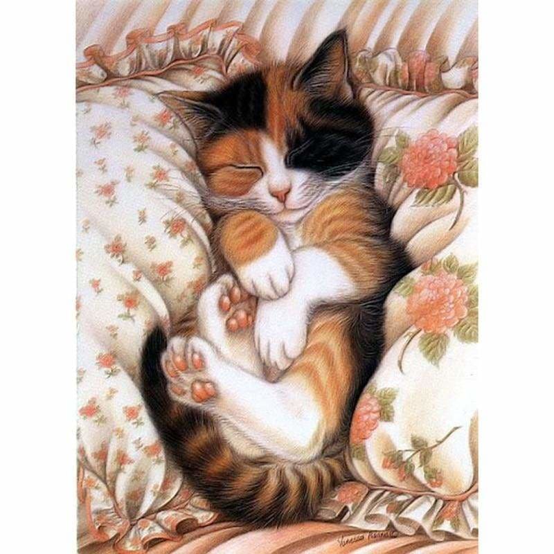 Full Drill - 5D DIY Diamond Painting Kits Cartoon Animal
