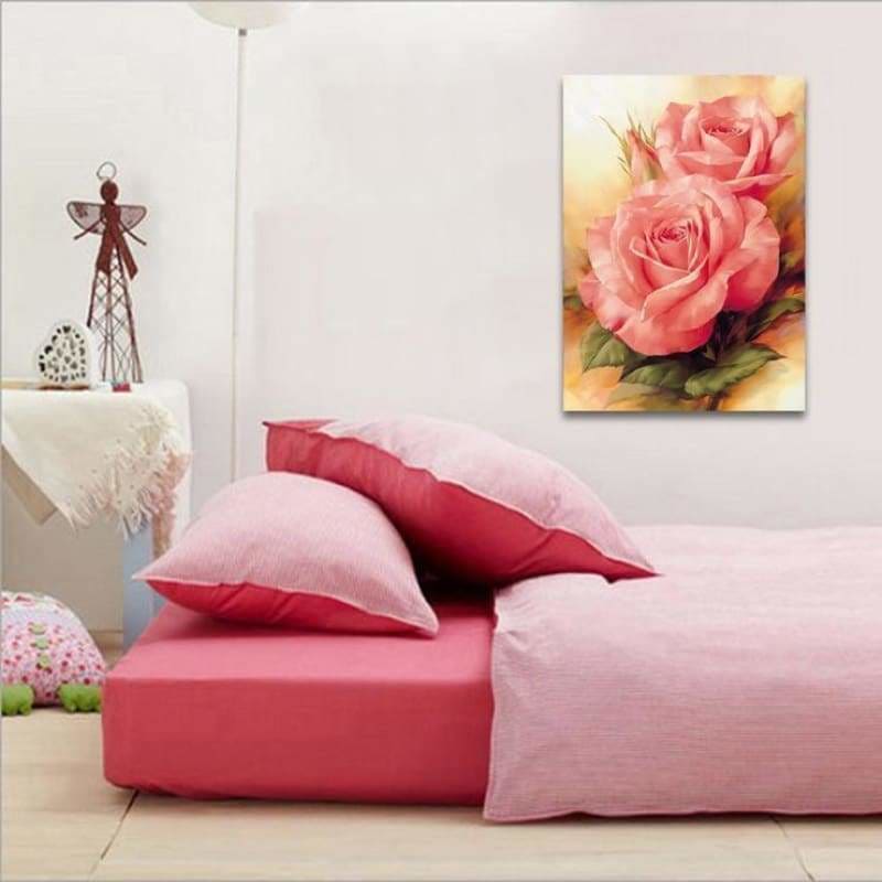 Full Drill - 5D DIY Diamond Painting Kits Cartoon Pink