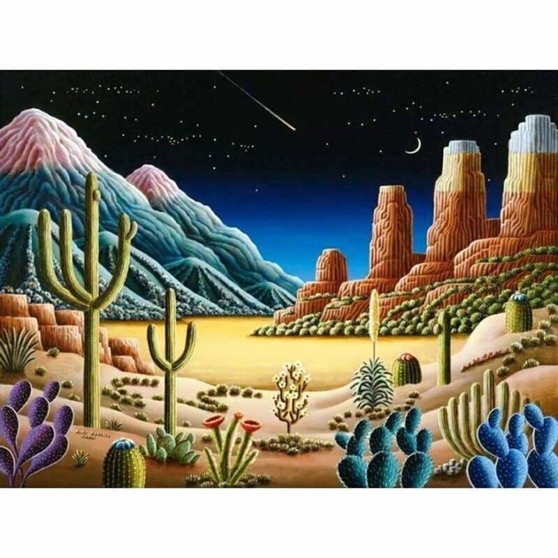 Full Drill - 5D DIY Diamond Painting Kits Cartoon Plant