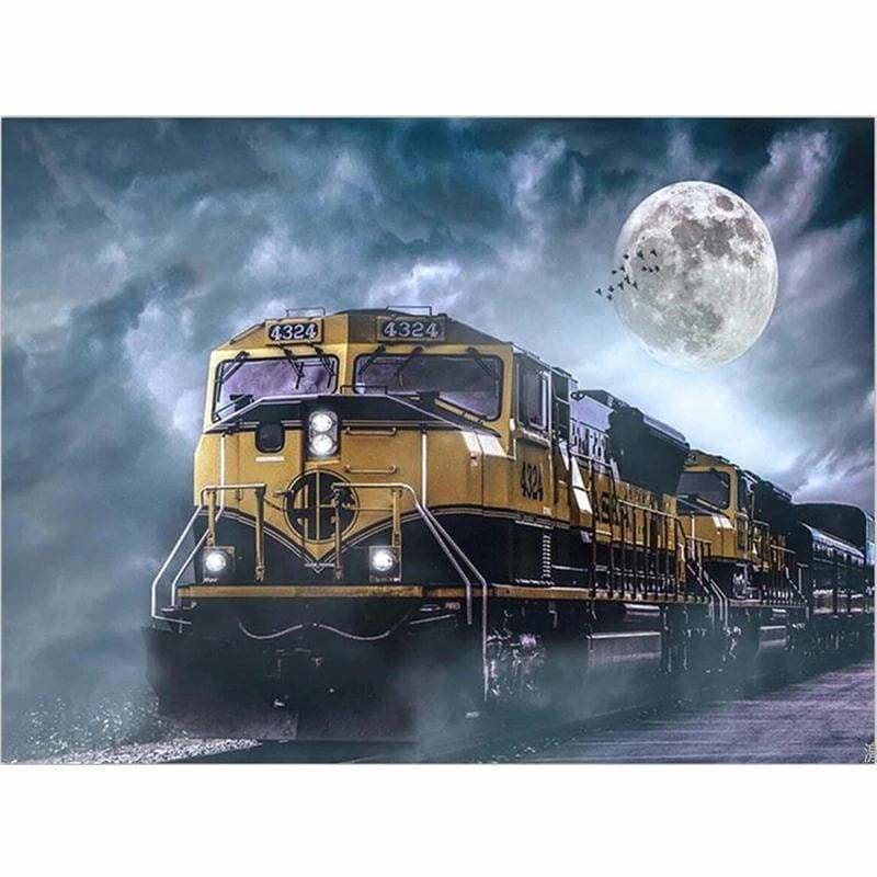 Full Drill - 5D DIY Diamond Painting Kits Dream Moon Cool
