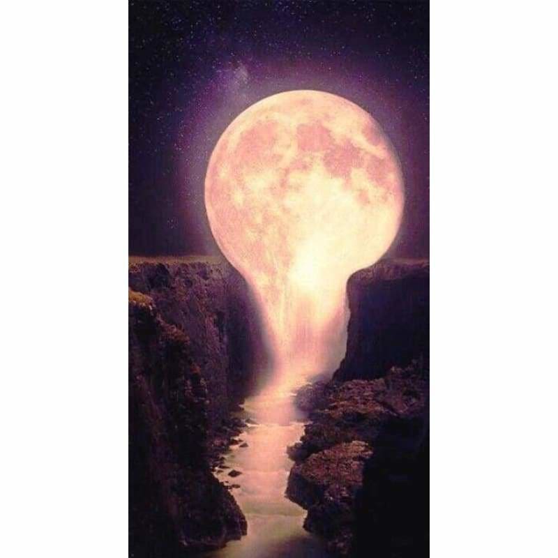 Full Drill - 5D DIY Diamond Painting Kits Dream Moon