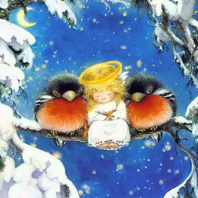 Full Drill - 5D DIY Diamond Painting Kits Fantasy Winter
