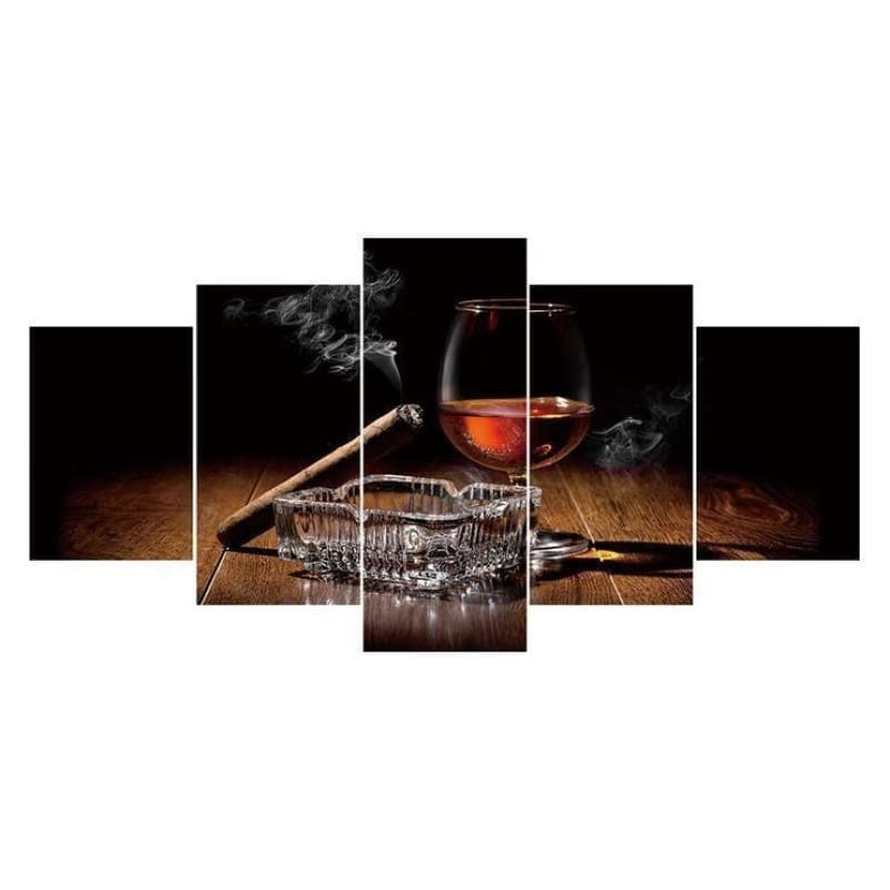 Full Drill - 5D DIY Diamond Painting Kits Multi Panel Wine