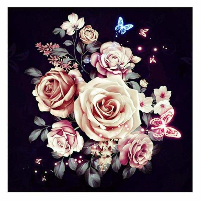 Full Drill - 5D DIY Diamond Painting Kits Pretty Pink And