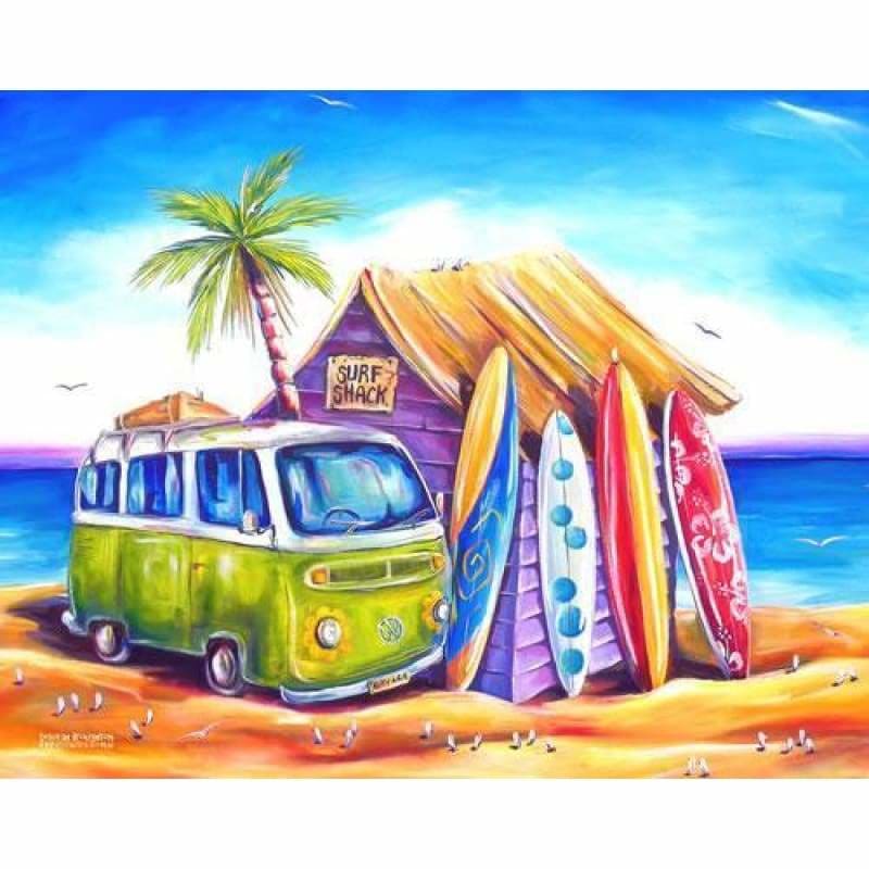 Full Drill - 5D DIY Diamond Painting Kits Seaside Holiday