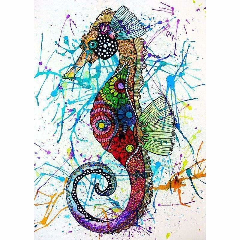 Full Drill - 5D Diy Diamond Painting Kits Visional Colorful