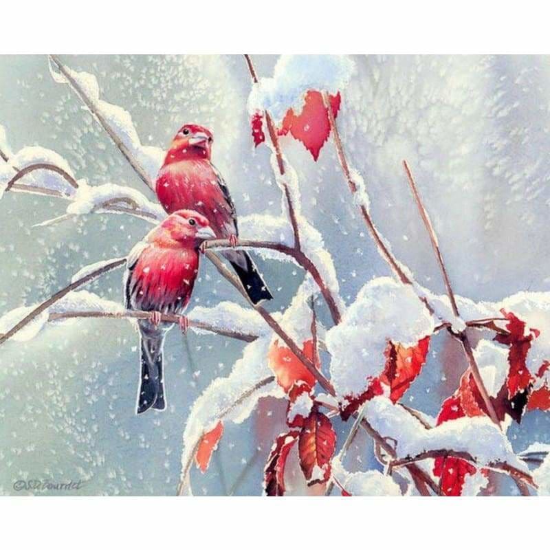 Full Drill - 5D DIY Diamond Painting Kits Winter Artistic