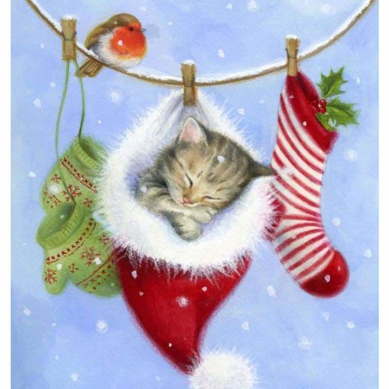 Full Drill - 5D DIY Diamond Painting Kits Winter Christmas