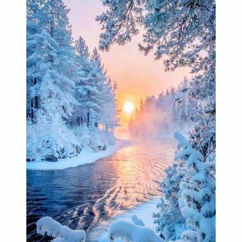 Full Drill - 5D DIY Diamond Painting Kits Winter