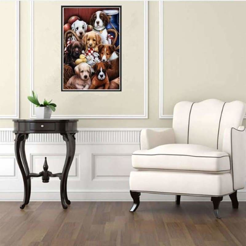 Hot Sale Cute Dog Fast Delivery Full Drill - 5D Diy Diamond