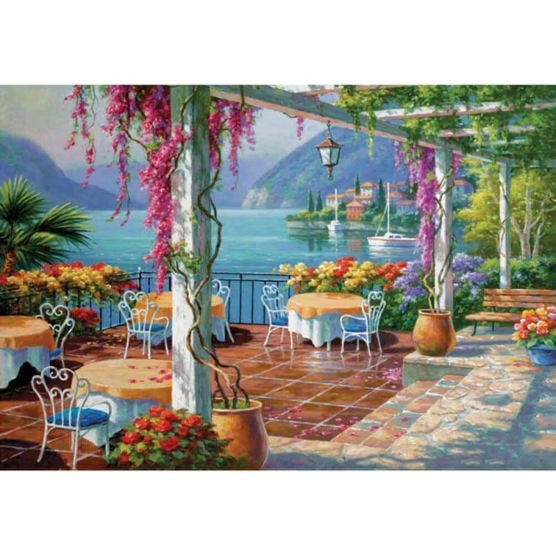 Hot Sale Landscape Seaside Diy Full Drill - 5D Mosaic