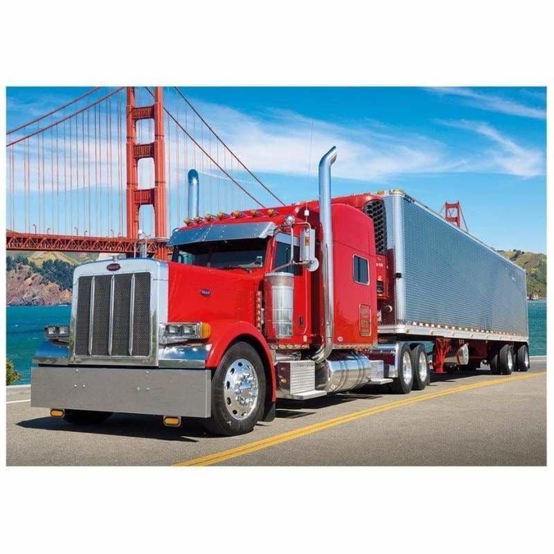 Modern Art Truck Full Drill - 5D DIY Embroidery Diamond