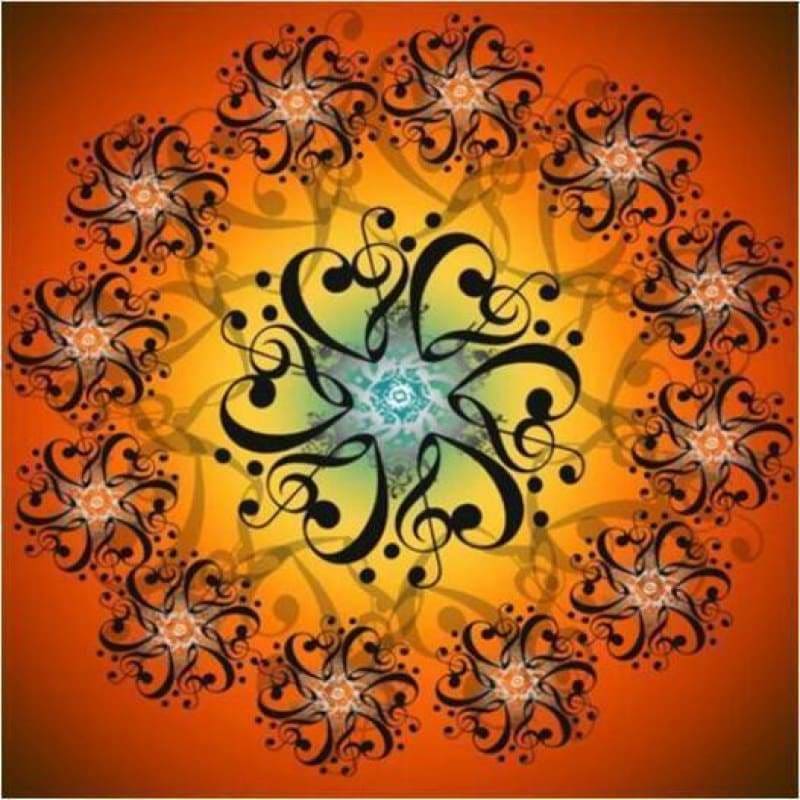 New Dream Mandala Flower Abstract Pattern Full Drill - 5D