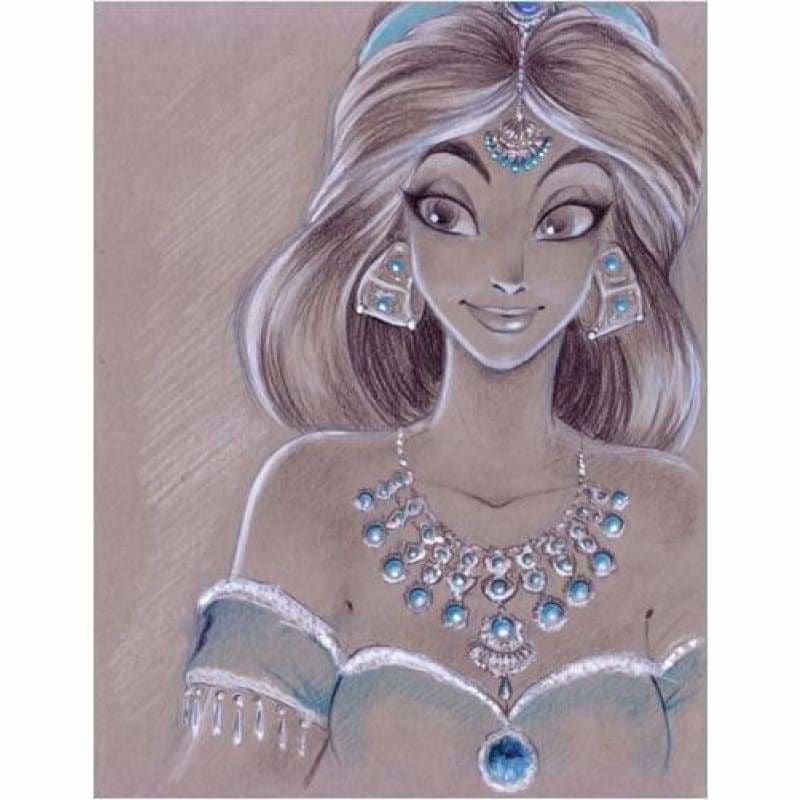 New Hot Sale Cartoon Princess Full Drill - 5D Diy Diamond