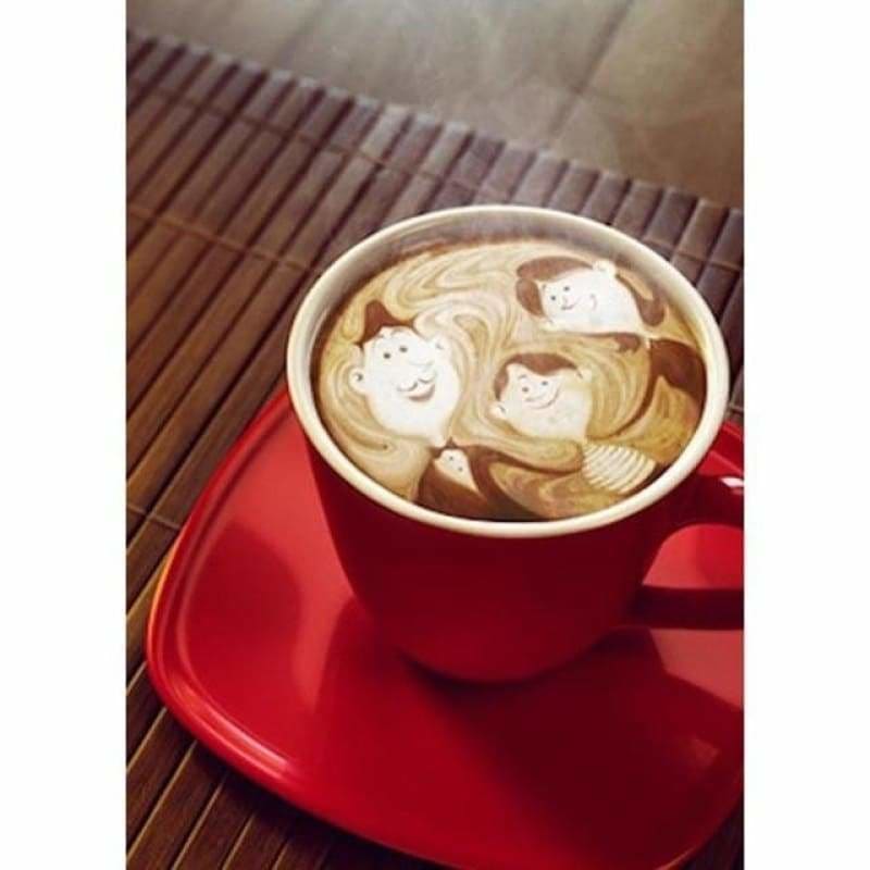 New Hot Sale Full Square Drill Coffee Cup Full Drill - 5D