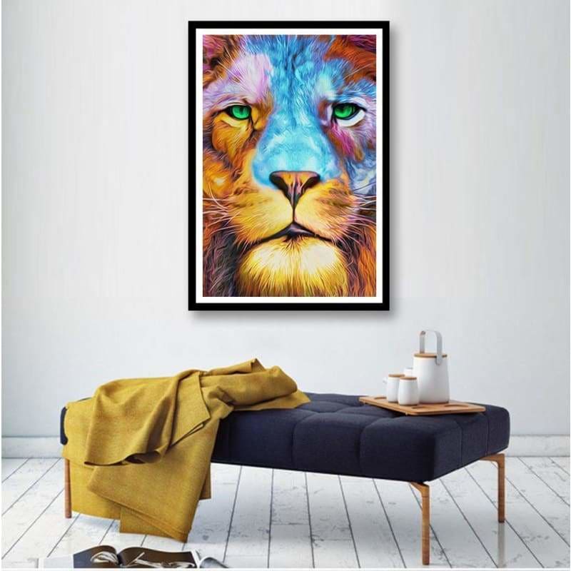 Special Animal Fierce Lion Full Drill - 5D Diy Diamond