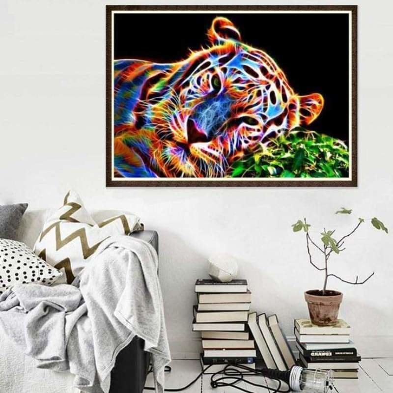 Special Animal Tiger Picture Full Drill - 5D Diy Full