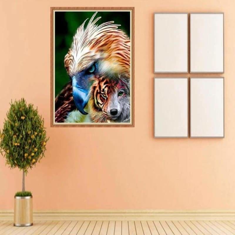Special Animal Tiger Picture Full Drill - 5D Diy Full