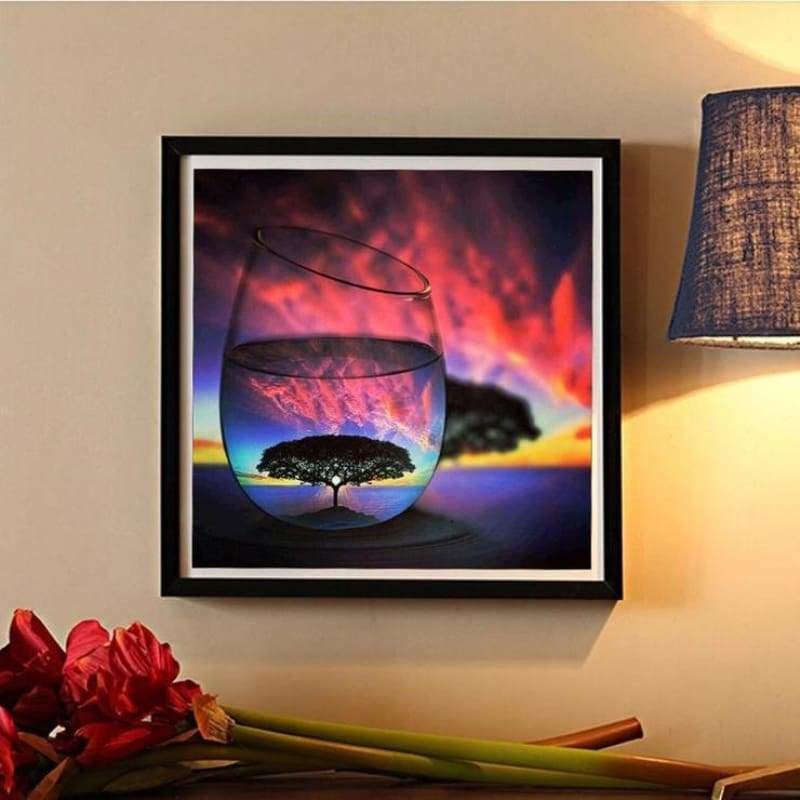 Special Colorful Dream Bottles Sunset Full Drill - 5D Diy