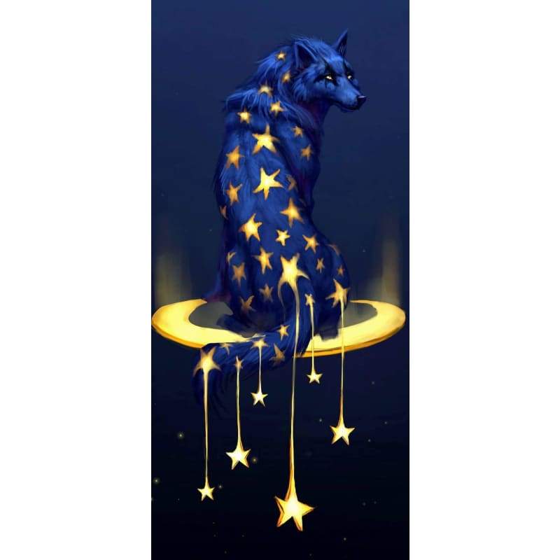Blue Wolf- Full Drill Diamond Painting - Special Order -