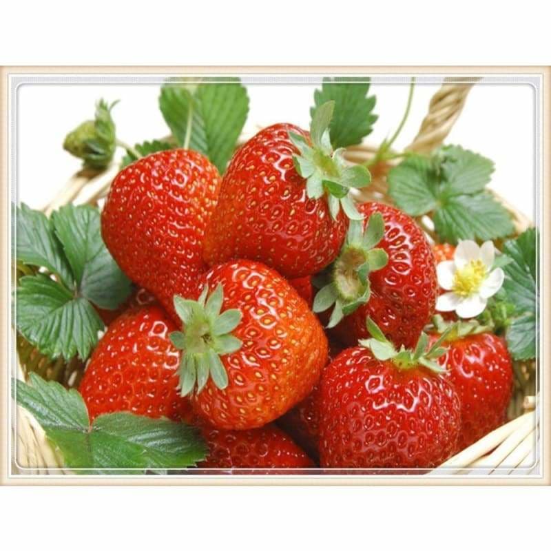 Fruits Strawberry Full Drill - 5D Diy Diamond Painting Kits
