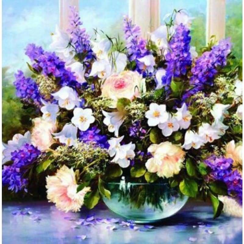 Full Drill - 5D Diamond Painting Kits Colorful Flowers in