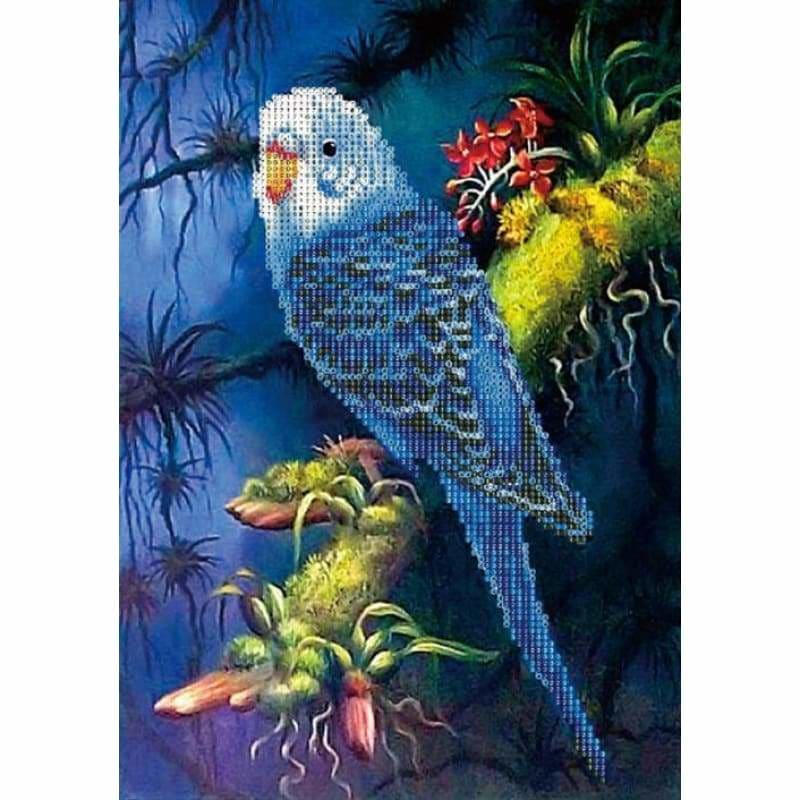 Full Drill - 5D Diamond Painting Kits Cute Bird Parrot on