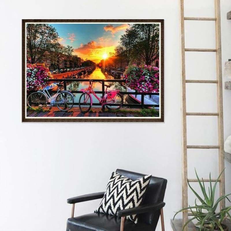 Full Drill - 5D Diamond Painting Kits The Charming Town