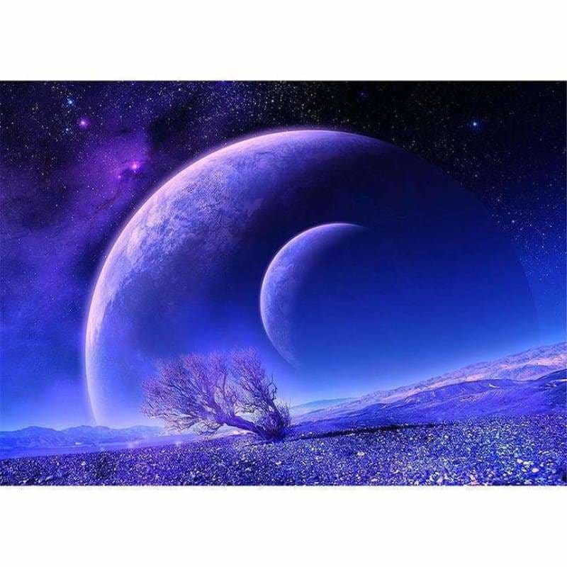 Full Drill - 5D Diamond Painting Kits Tree Under The Double