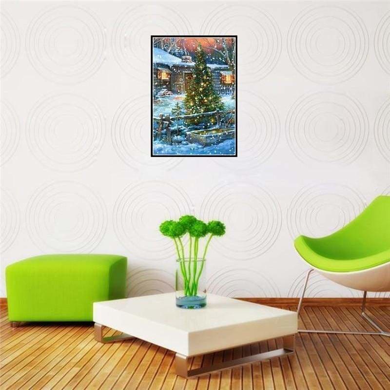 Full Drill - 5D Diamond Painting Kits Winter Christmas Tree