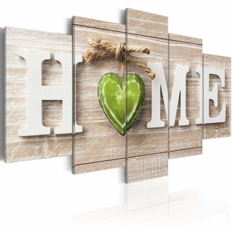 Full Drill - 5D DIY Diamond Painting Kits 5pcs Sweet Home