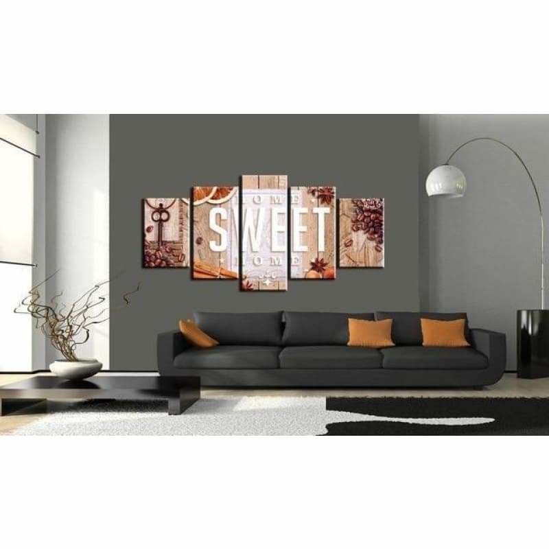 Full Drill - 5D DIY Diamond Painting Kits 5pcs Sweet Home