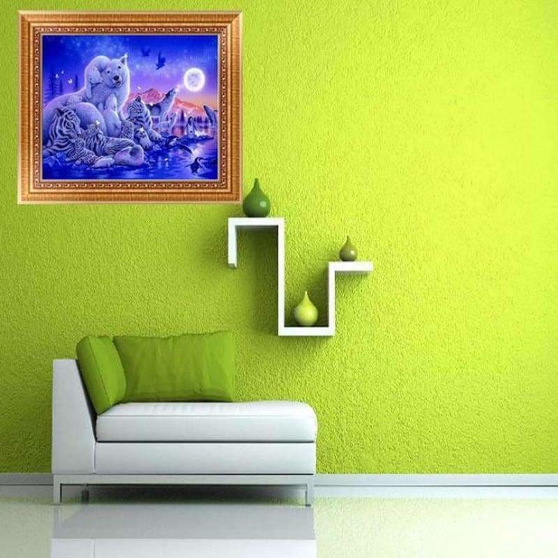 Full Drill - 5D DIY Diamond Painting Kits Amaizng Safari