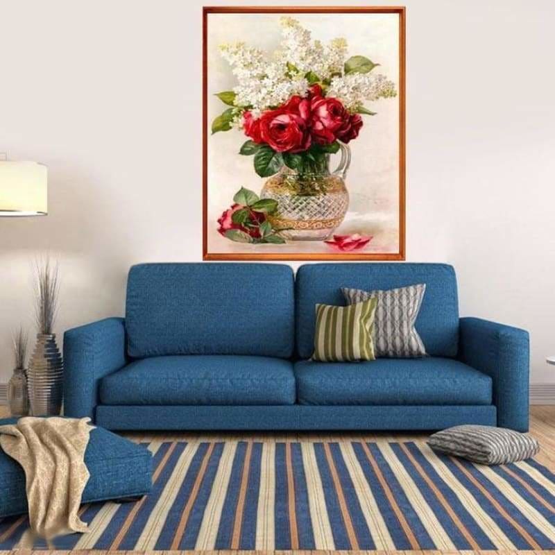 Full Drill - 5D DIY Diamond Painting Kits Artistic Flowers