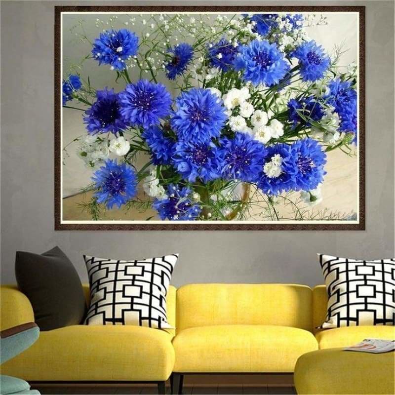 Full Drill - 5D DIY Diamond Painting Kits Beautiful Blue