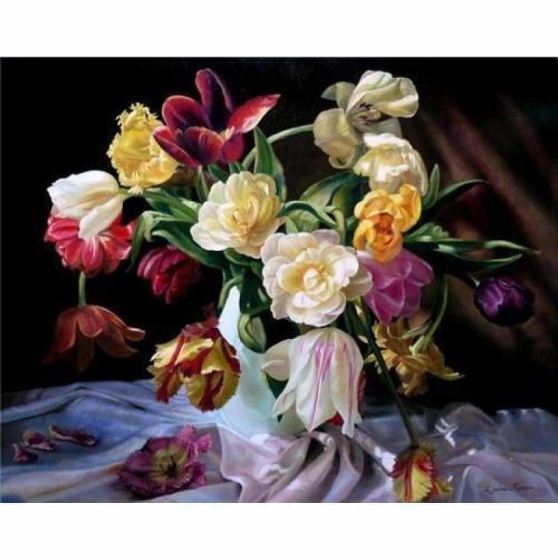 Full Drill - 5D DIY Diamond Painting Kits Beautiful Peony