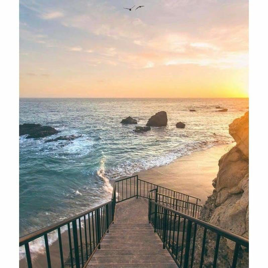 Full Drill - 5D DIY Diamond Painting Kits Beautiful Seaside