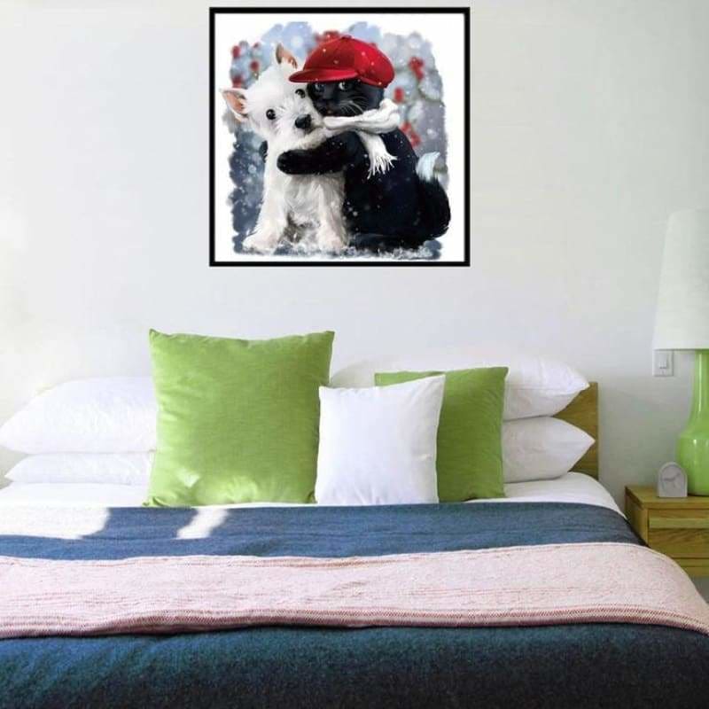 Full Drill - 5D DIY Diamond Painting Kits Black White