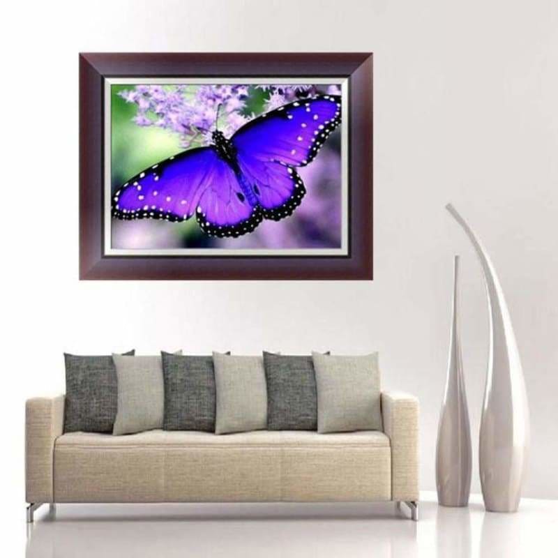 Full Drill - 5D DIY Diamond Painting Kits Blue Purple