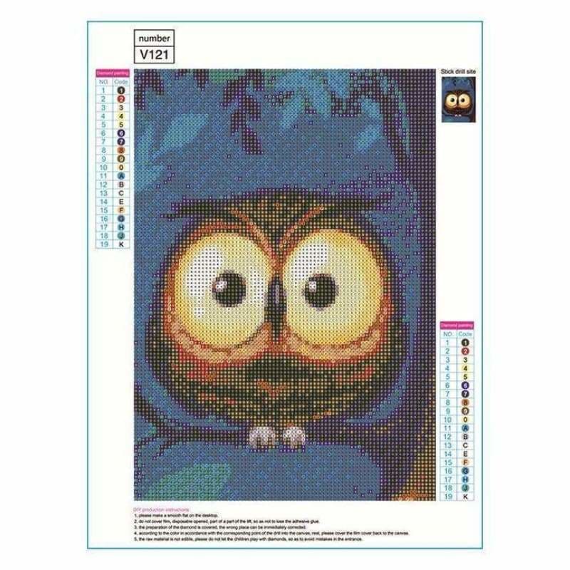 Full Drill - 5D DIY Diamond Painting Kits Cartoon Animal