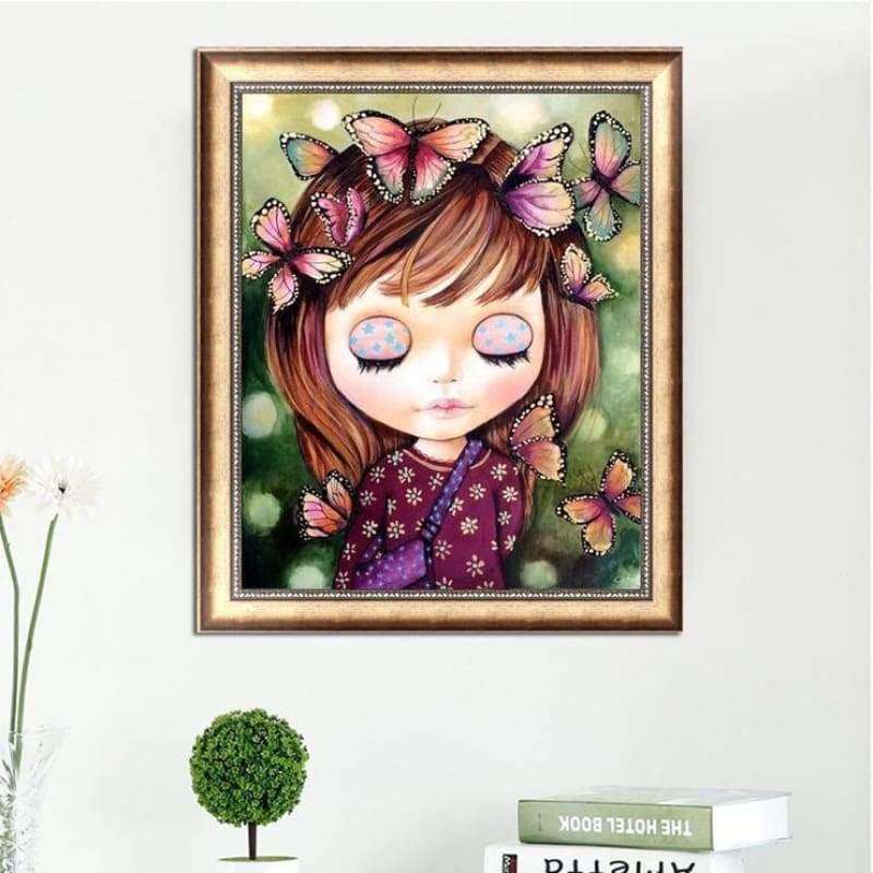 Full Drill - 5D DIY Diamond Painting Kits Cartoon Butterfly