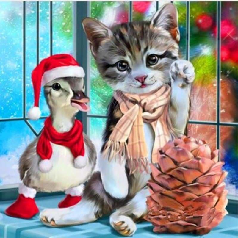 Full Drill - 5D DIY Diamond Painting Kits Cartoon Christmas