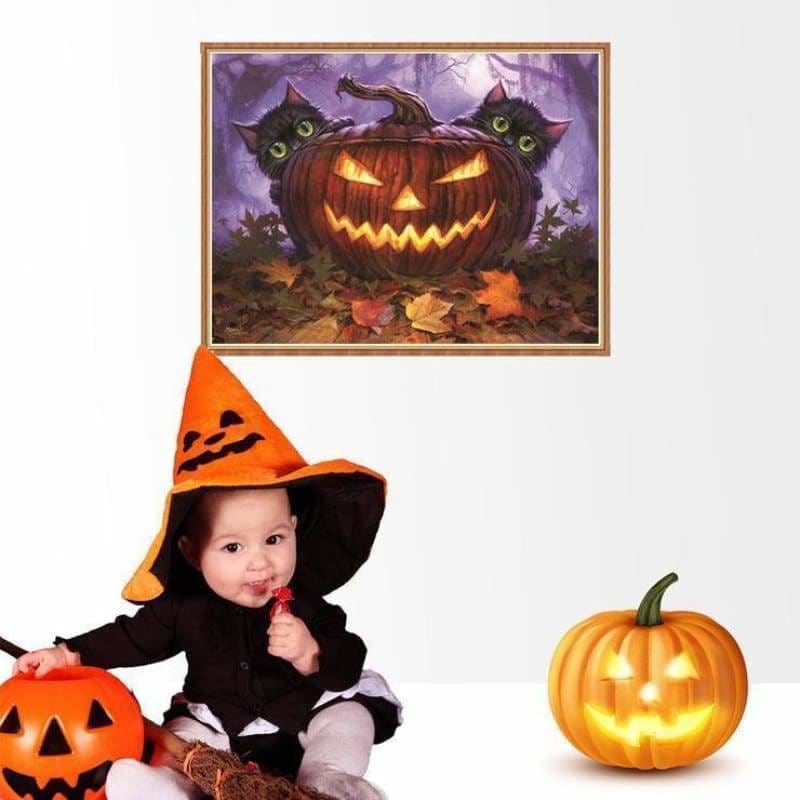 Full Drill - 5D DIY Diamond Painting Kits Cartoon Halloween