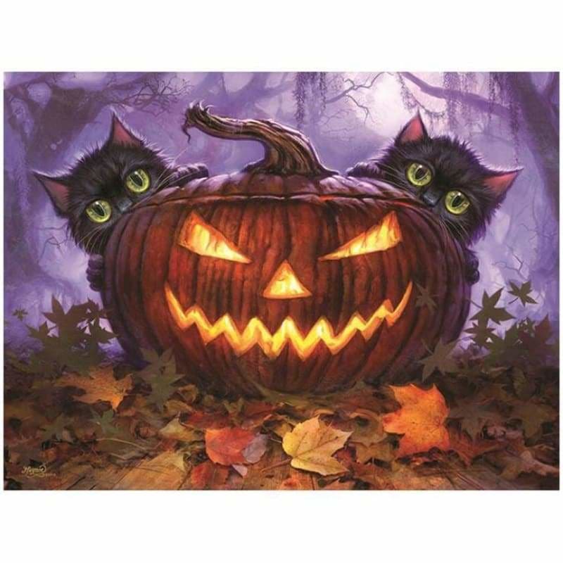 Full Drill - 5D DIY Diamond Painting Kits Cartoon Halloween