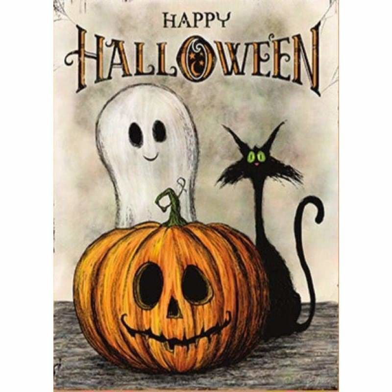 Full Drill - 5D DIY Diamond Painting Kits Cartoon Halloween