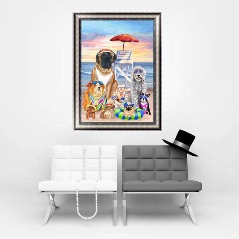 Full Drill - 5D DIY Diamond Painting Kits Cartoon Pet Dogs