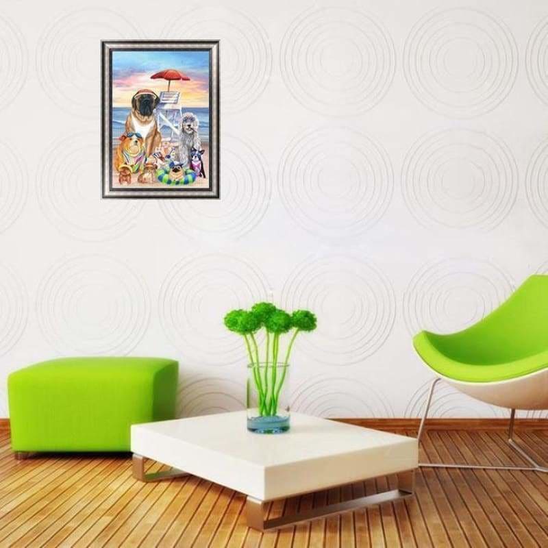Full Drill - 5D DIY Diamond Painting Kits Cartoon Pet Dogs